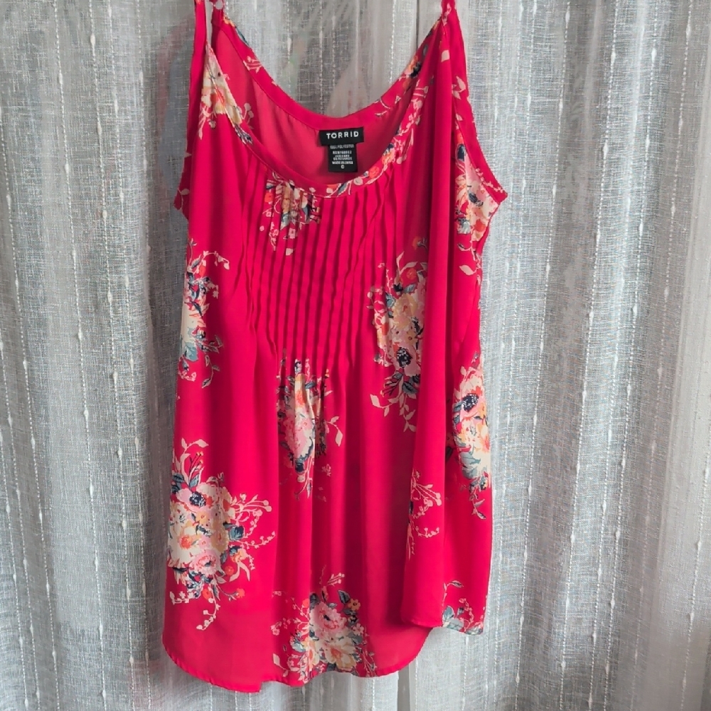 Torrid Floral Tank Top